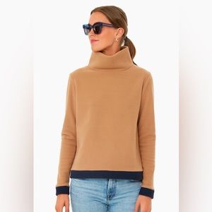 Dudley Stephens Camel & Navy Colorblock Park Slope Large